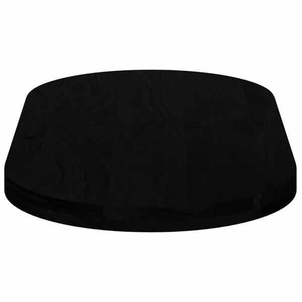 Tummanruskea pöytälevy Veres 100x50x4cm (massiivipuu tammi soikea)