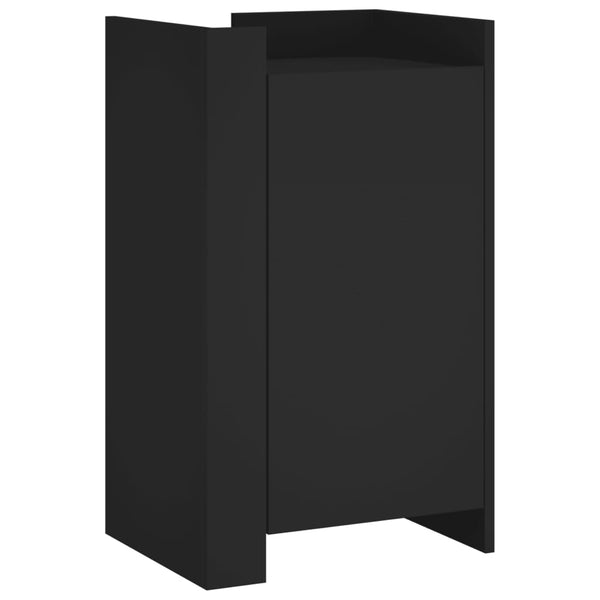 Senkki musta 45x35x75 cm tekninen puu