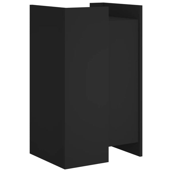 Senkki musta 45x35x75 cm tekninen puu