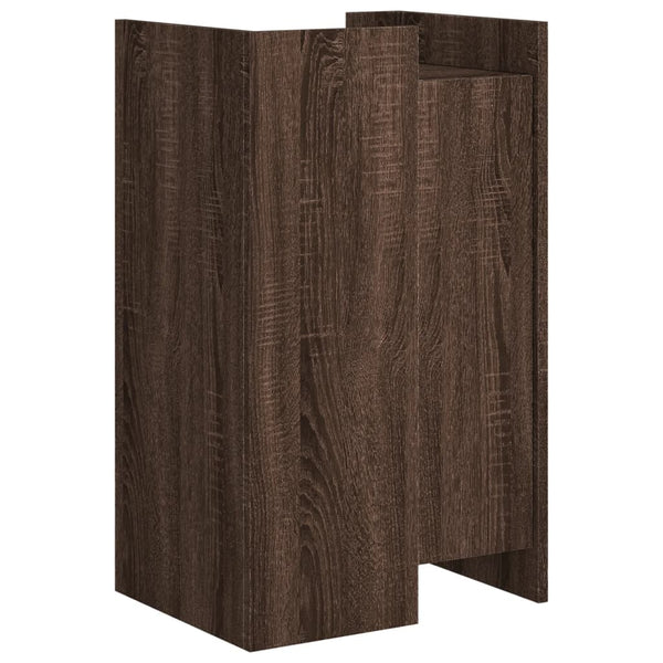 Senkki ruskea tammi 45x35x75 cm tekninen puu