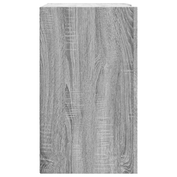 TV-seinäkaappi harmaa Sonoma 75x35x60 cm tekninen puu