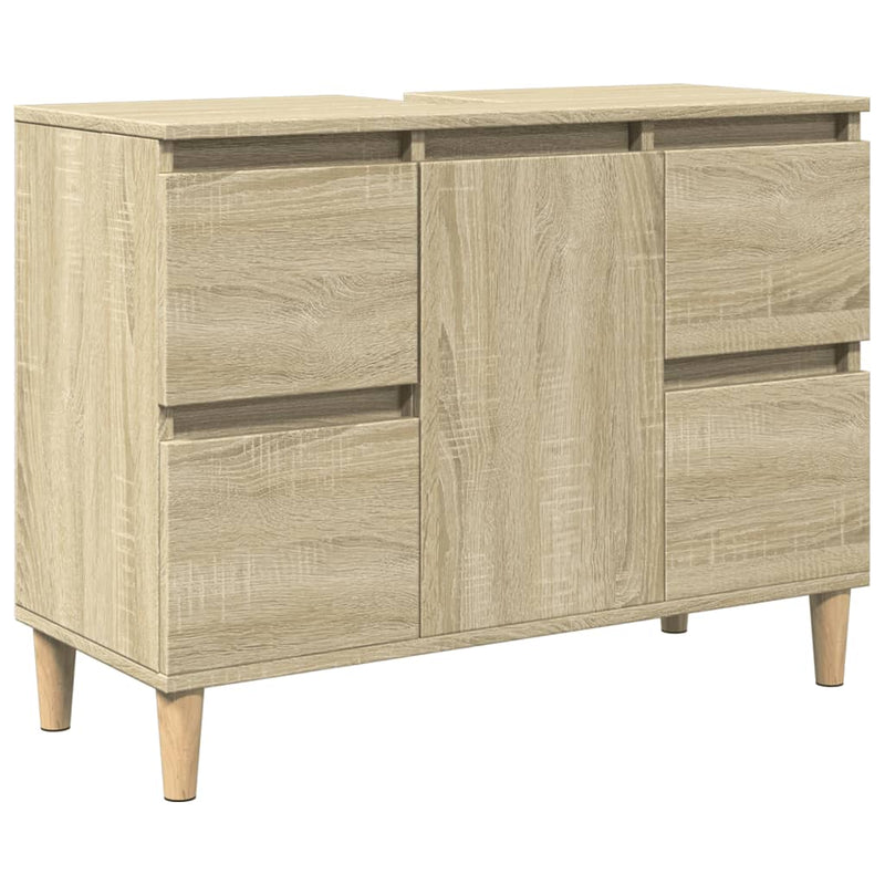 Sonoma tammi pesuallaskaappi Josa 80x33x60cm (puinen)
