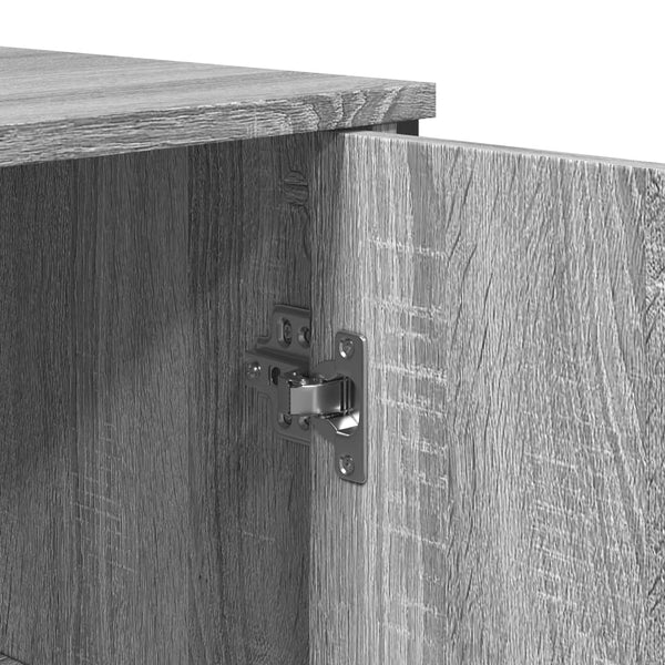 Senkki harmaa Sonoma 78x35,5x74,5 cm tekninen puu