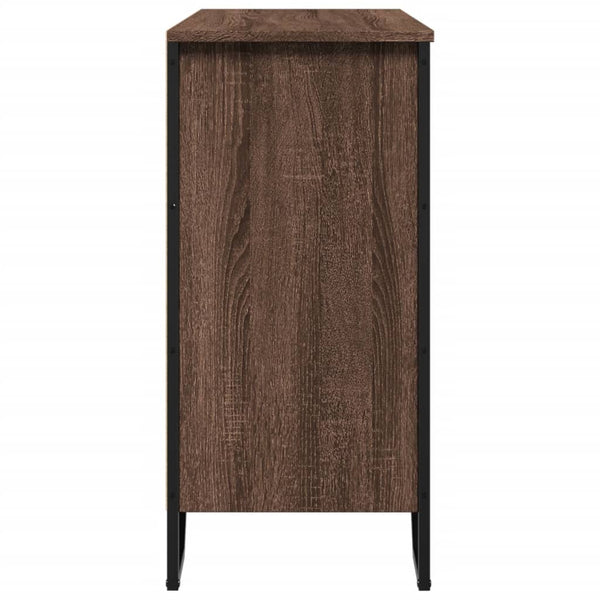 Senkki ruskea tammi 91x35,5x74,5 cm tekninen puu