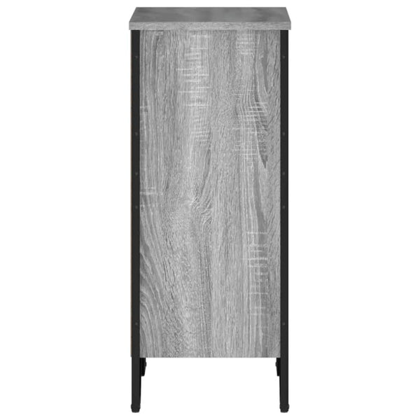 Kirjahylly harmaa Sonoma 50x31x74,5 cm tekninen puu