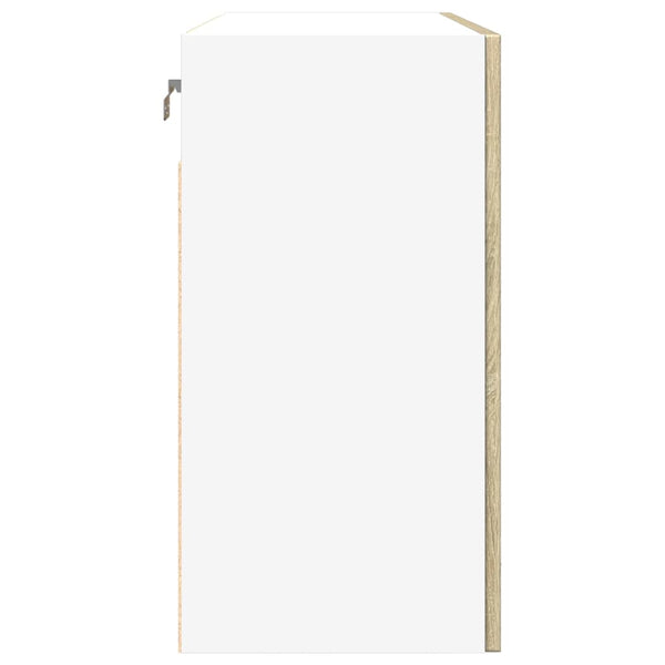 Seinäkaappi Sonoma tammi 80x31x60 cm lastulevy