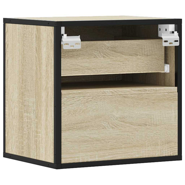 Seinäkaappi sonoma oak Messinger 40x31x39,5cm
