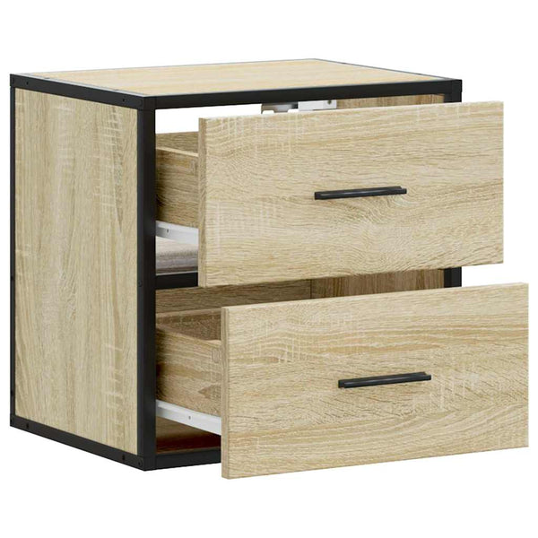 Seinäkaappi sonoma oak Messinger 40x31x39,5cm