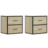 Sonoma oak seinäkaapit Messinger 40x31x39,5cm (2 kpl)