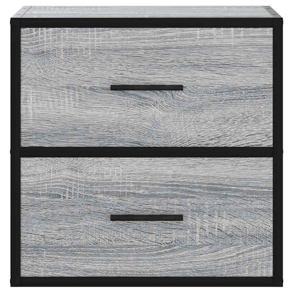 Harmaa seinäkaappi Messinger 40x31x39,5cm