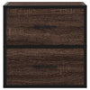 Ruskea tammi seinäkaapit Messinger 40x31x39,5cm (2 kpl)
