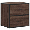 Ruskea tammi seinäkaapit Messinger 40x31x39,5cm (2 kpl)