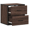 Ruskea tammi seinäkaapit Messinger 40x31x39,5cm (2 kpl)