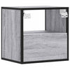 Harmaa seinäkaapit Toropu 40x31x39,5cm (2 kpl sonoma)