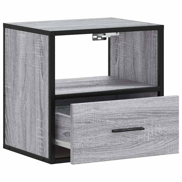 Harmaa seinäkaapit Toropu 40x31x39,5cm (2 kpl sonoma)