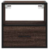 Ruskea tammi seinäkaapit Toropu 40x31x39,5cm (2 kpl)