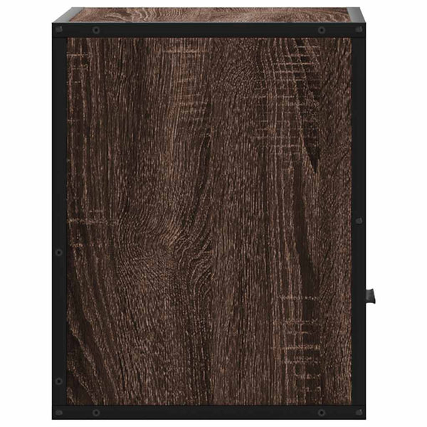 Ruskea tammi seinäkaapit Toropu 40x31x39,5cm (2 kpl)
