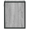 Harmaa sonoma seinäkaapit Constandache 40x31x39,5cm (2 kpl)