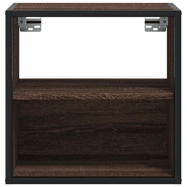 Ruskea tammi seinäkaapit Constandache 40x31x39,5cm (2 kpl)