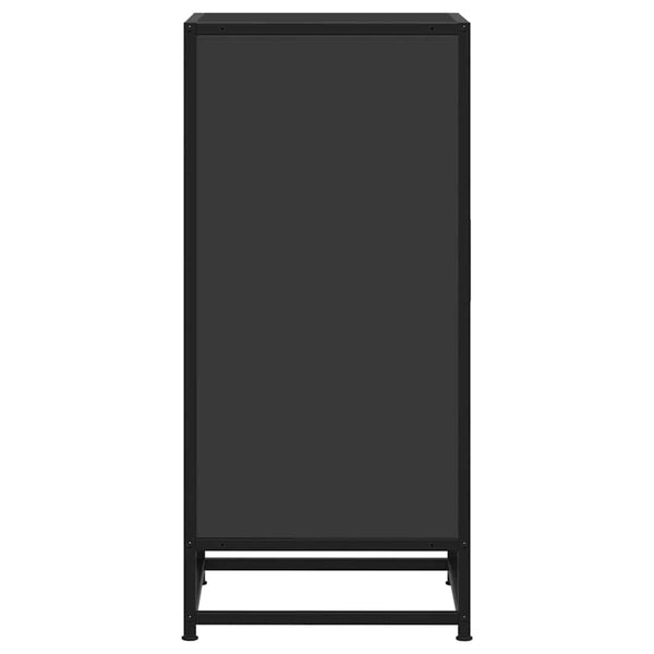 Musta senkki Khosrow 35,5x35x76cm (suunniteltu puu ja metalli)