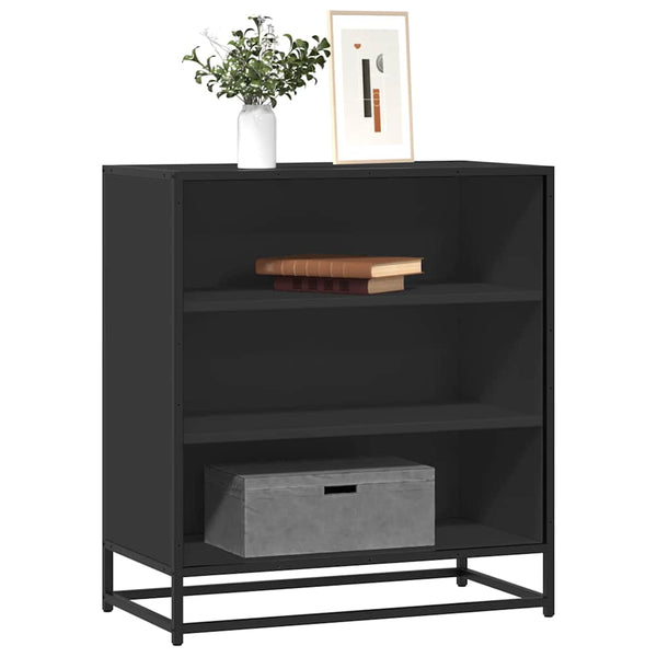 Musta senkki Virvoara 68x35x76cm (suunniteltu puu ja metalli)