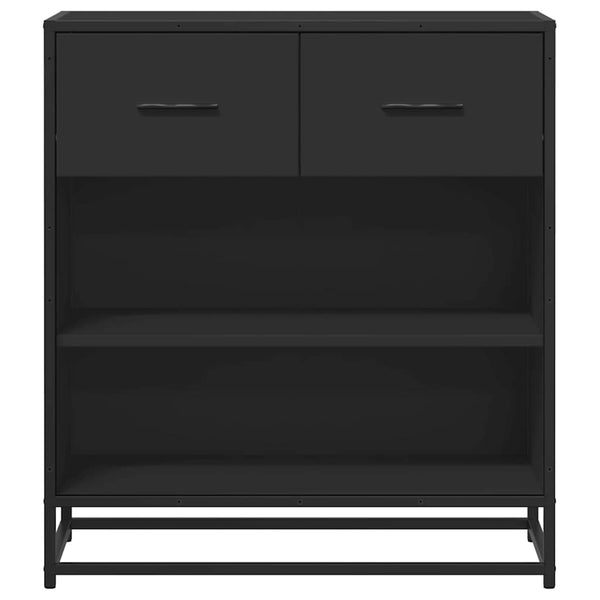 Senkki musta 68x35x76 cm tekninen puu