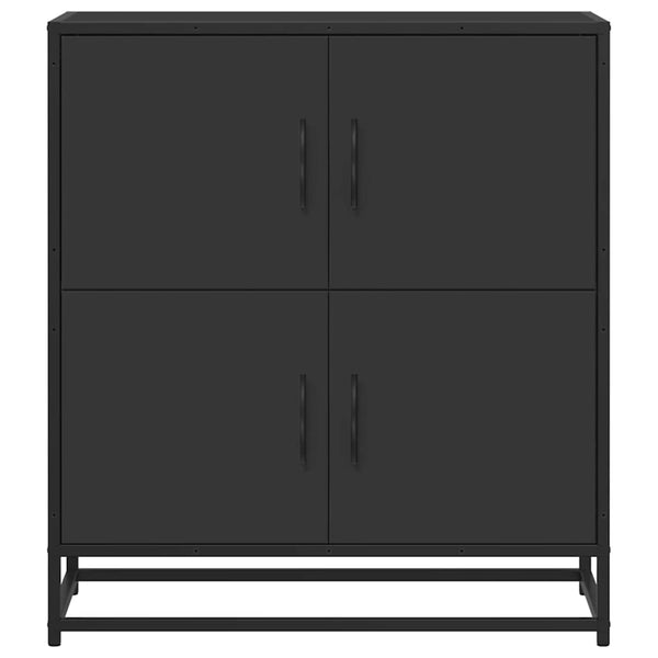 Senkki musta 68x35x76 cm tekninen puu