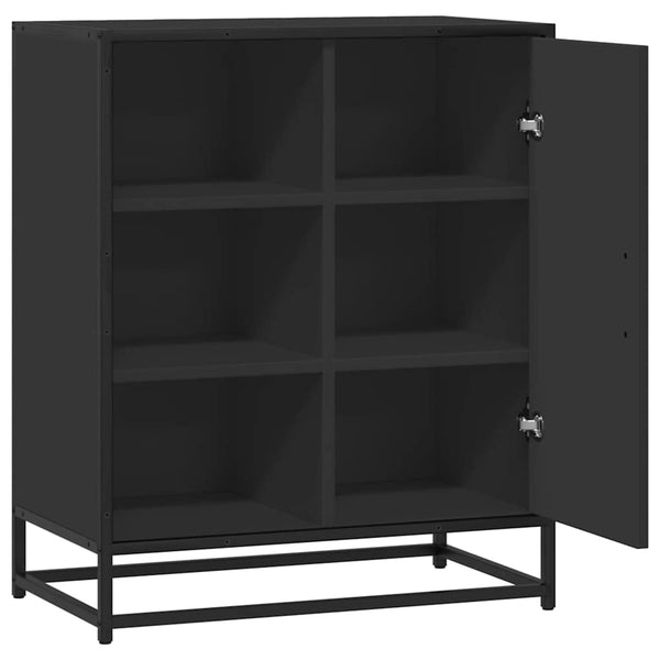 Senkki musta 62x35x76 cm tekninen puu