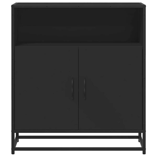 Senkki musta 68x35x76 cm tekninen puu