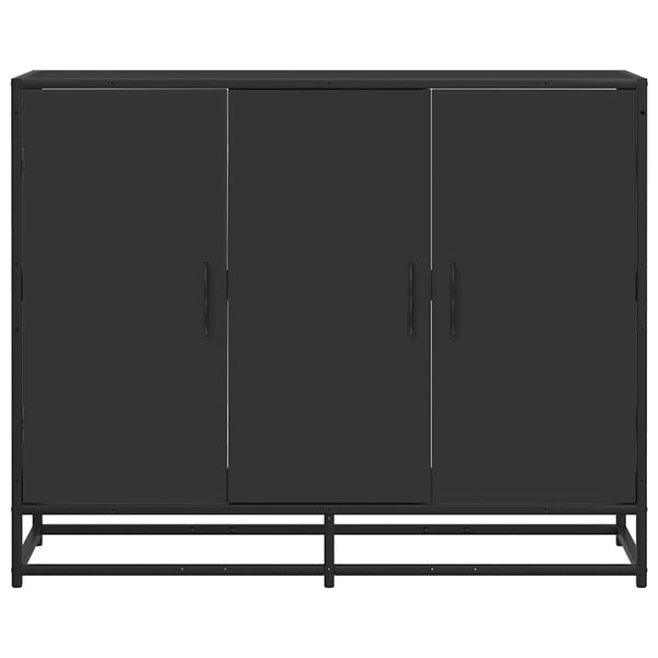 Senkki musta 94x35x76 cm tekninen puu