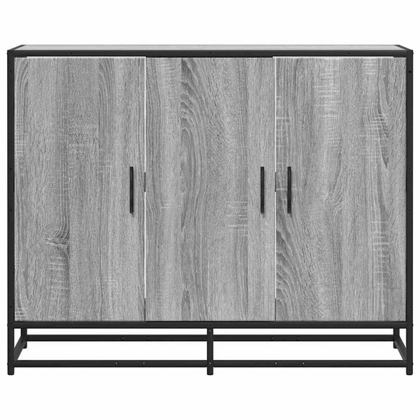 Harmaa senkki Hj 94x35x76cm (engineered wood)