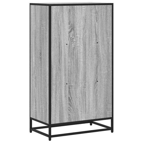 Harmaa kirjakaappi Adalber 60x35x107,5cm (engineered wood)