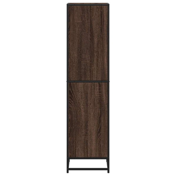 Ruskea kirjakaappi Adalber 40x35x139cm (tammi engineered wood)