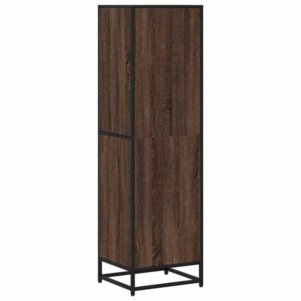 Ruskea kirjakaappi Adalber 40x35x139cm (tammi engineered wood)