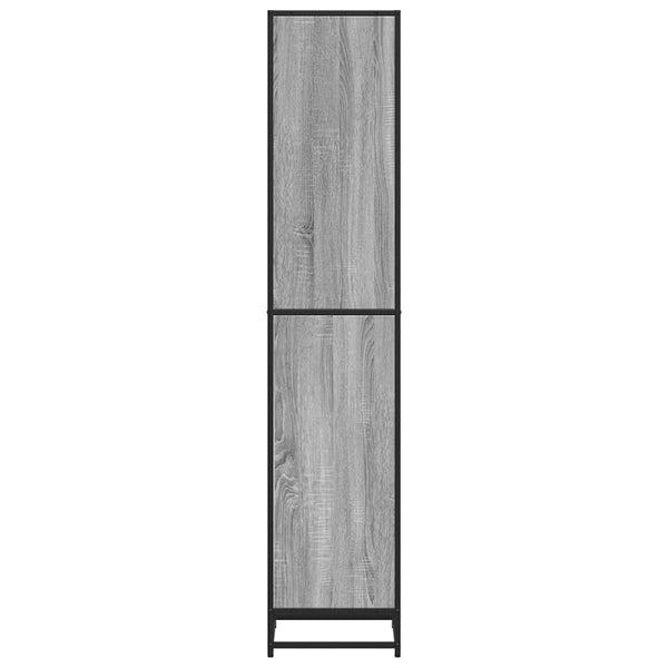 Harmaa kirjakaappi Adalber 40x35x170,5cm (engineered wood)