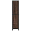 Ruskea kirjakaappi Adalber 40x35x170,5cm (engineered wood)