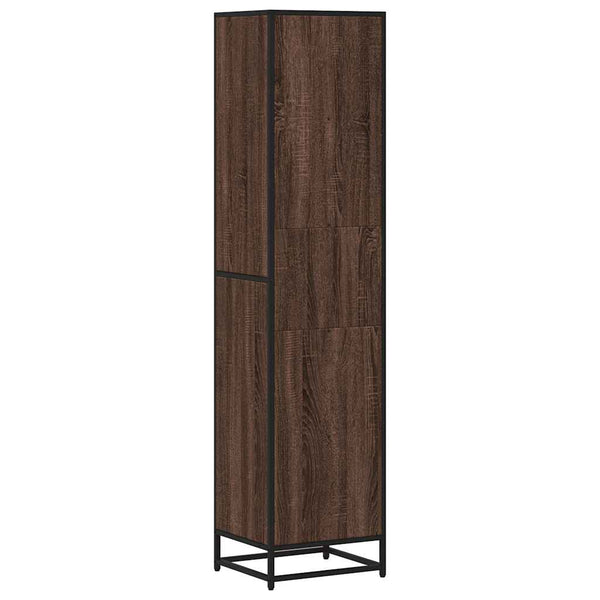 Ruskea kirjakaappi Adalber 40x35x170,5cm (engineered wood)
