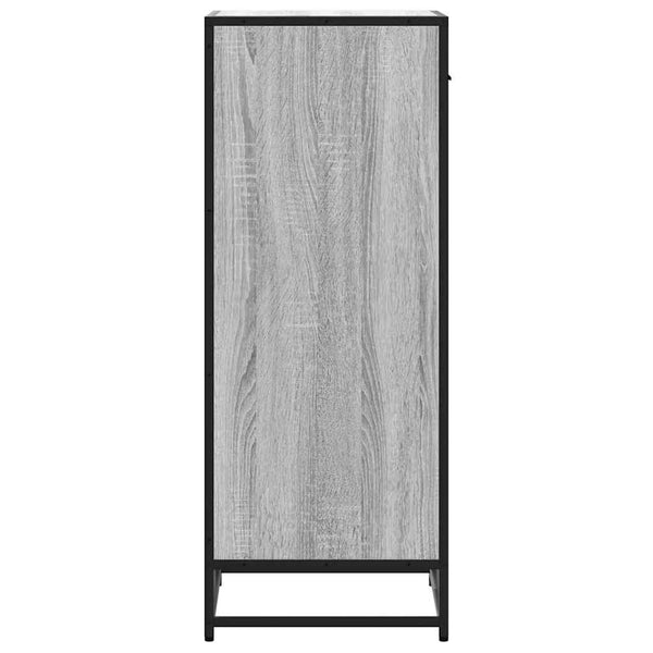 Harmaa kenkäteline Roena 48x38x97,5cm (puinen)