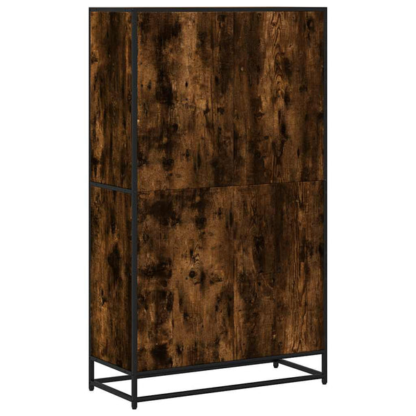 Kirjahylly savutammi 80,5x35x139 cm tekninen puu