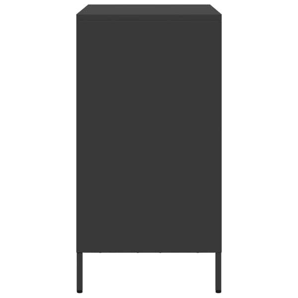 Senkki musta 68x39x73,5 cm kylmävalssattu teräs