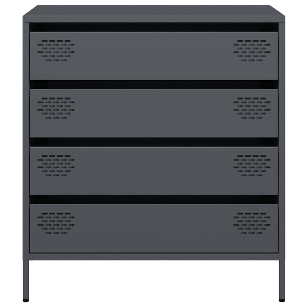 Antrasiitti senkki Neaga 68x39x73,5cm (kylmävalssattu teräs)