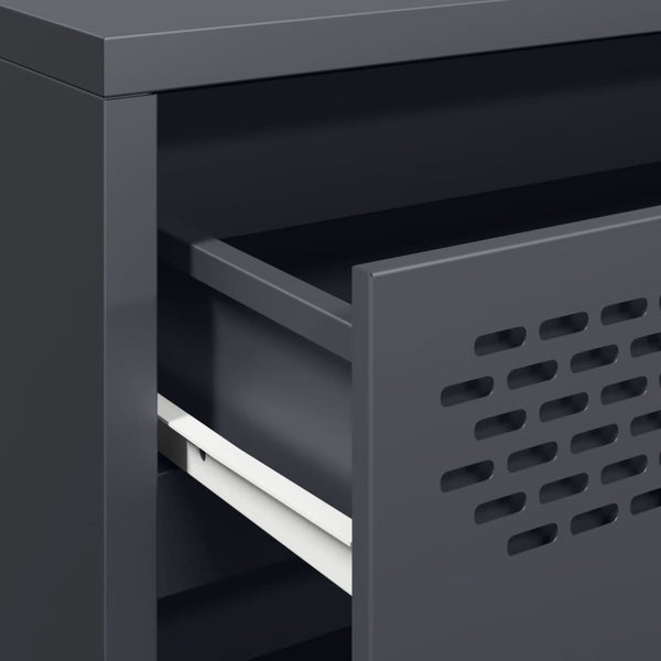 Antrasiitti senkki Neaga 68x39x73,5cm (kylmävalssattu teräs)