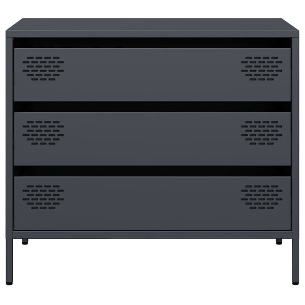 Antrasiitti senkki Trache 68x39x58,5cm (kylmävalssattu teräs)