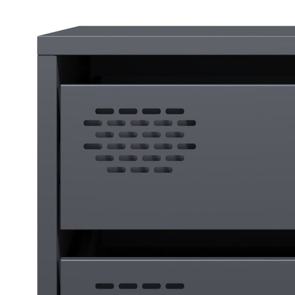 Antrasiitti senkki Trache 68x39x58,5cm (kylmävalssattu teräs)