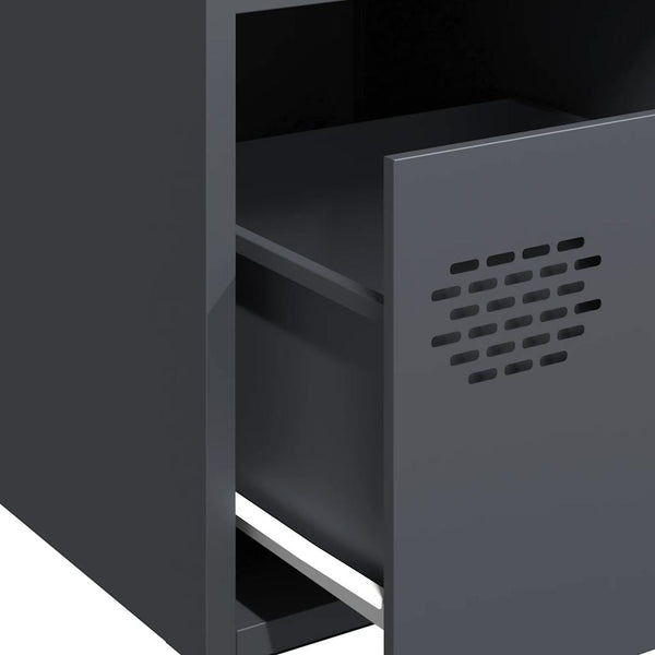 Antrasiitti senkki Madalyn 35x39x73,5cm (kylmävalssattu teräs)