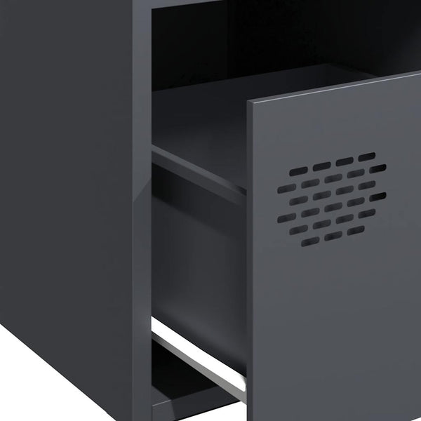 Antrasiitti senkki Madalyn 68x39x73,5cm (kylmävalssattu teräs)