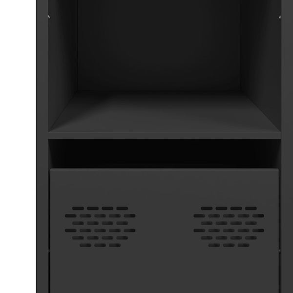 Musta senkki Madalyn 101,5x39x73,5cm (kylmävalssattu teräs)