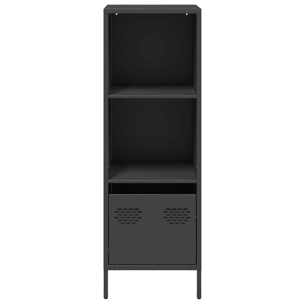 Kaappi musta 35x39x103,5 cm teräs
