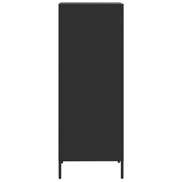 Kaappi musta 35x39x103,5 cm teräs