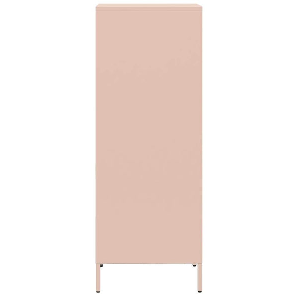 Kaappi pinkki 35x39x103,5 cm teräs